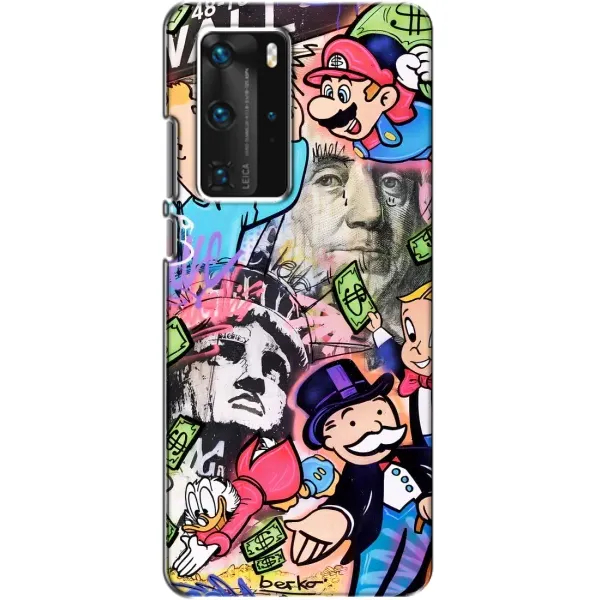Чохол з принтом «Monopoly man» для Huawei P40 Pro