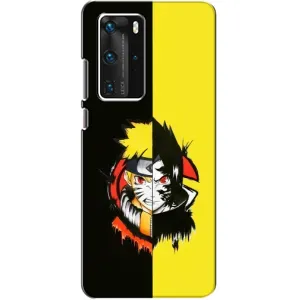 Naruto Anime Чехлы для Хуавей П40 Про (AlphaPrint) (Наруто-Итачи)