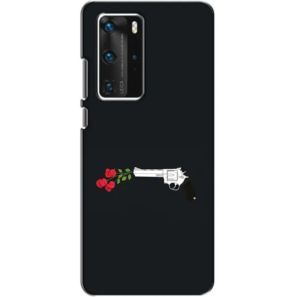 Чехол с принтом «Неожиданные цветы» для Huawei P40 Pro