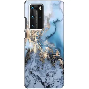 Мраморний чехол на Huawei P40 Pro (VPrint) (Ніжний мрамор)