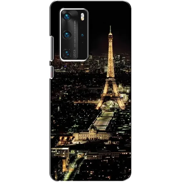 Чехол с принтом «Ночной Париж» для Huawei P40 Pro Чехол с принтом «Ночной Париж» для Huawei P40 Pro