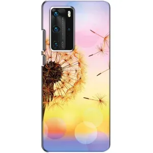 Чохол з картинкою (Стильні) Хуавей П40 Про - (AlphaPrint) (Кульбабка)