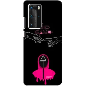 Чохол Гра в кальмара для Huawei P40 Pro (Мінімалізм Гра кальмара)