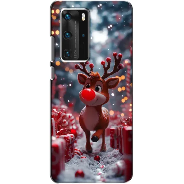 Чехол с принтом «Олень среди подарков» для Huawei P40 Pro