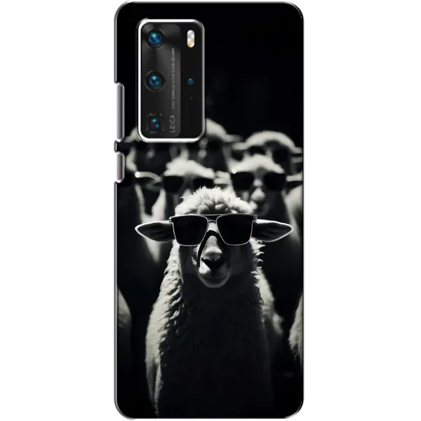Чехол с принтом «Овечка в очках» для Huawei P40 Pro