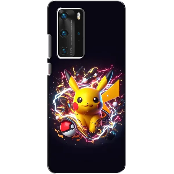 Чехол с принтом «Пикачу с мячом» для Huawei P40 Pro