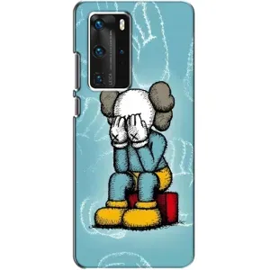 Чехлы для Huawei P40 Pro - Bearbrick Louis Vuitton (PREMIUMPrint) (Плач Bearbrick)