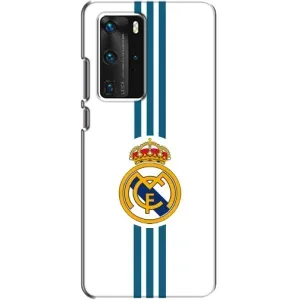 ФК Реал Мадрид чехлы для Huawei P40 Pro (AlphaPrint) (Реал Мадрид на белом)