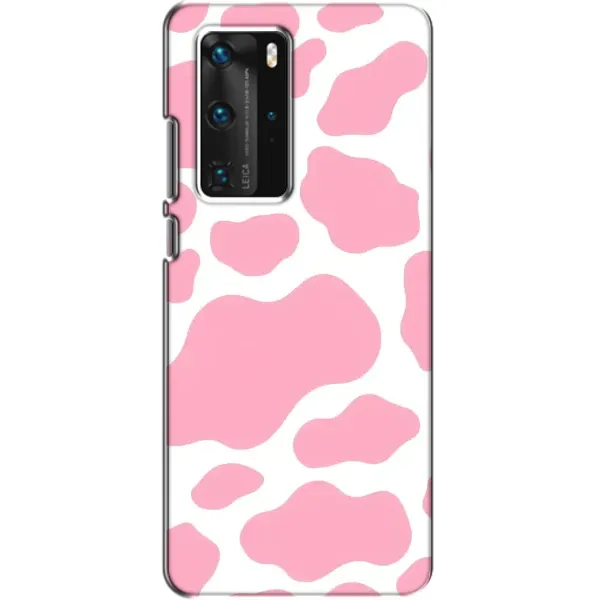 Чехол с принтом «Розовый принт» для Huawei P40 Pro