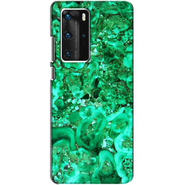 Чехол с принтом «Салатный Мрамор» для Huawei P40 Pro Чехол с принтом «Салатный Мрамор» для Huawei P40 Pro