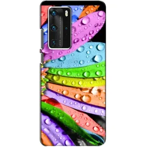 Чехлы (ART) Цветы на Huawei P40 Pro (VPrint) (Семиквітка)