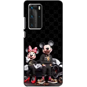 Чехол Disney Mouse Huawei P40 Pro (PREMIUMPrint) (Семья Маусов)