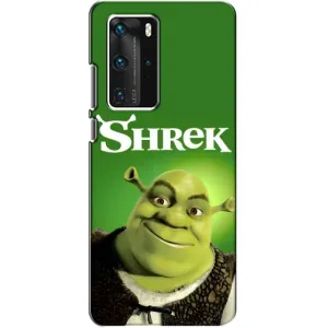Чохол з мультфільмом Шрек на Huawei P40 Pro (Усміхнений Шрек)