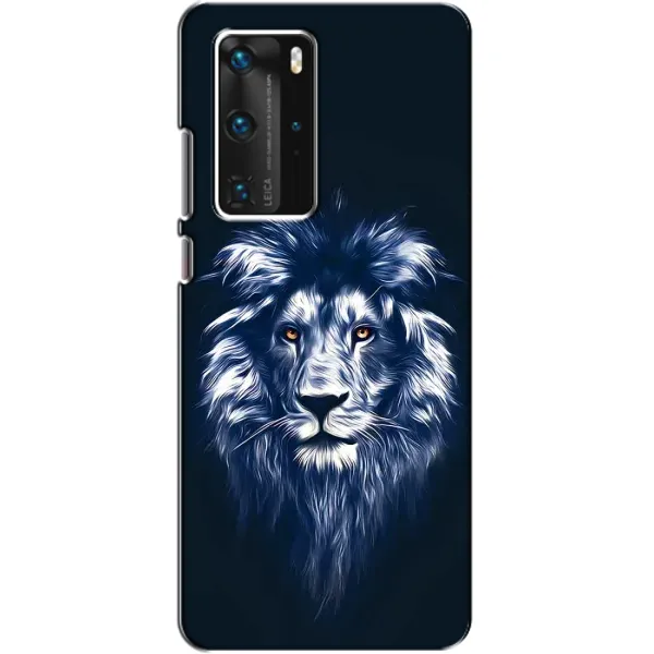 Чохол з принтом «Синій Лев» для Huawei P40 Pro