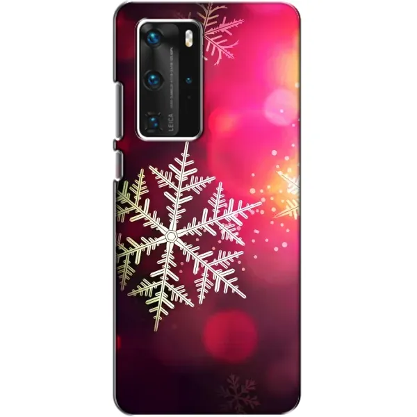Чохол з принтом «Сніжинка» для Huawei P40 Pro