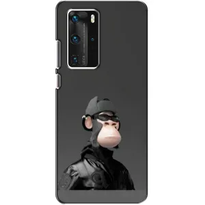 Чехлы с Обезьянами NFT для Huawei P40 Pro (AlphaPrint) (стильная обезьяна NFT)