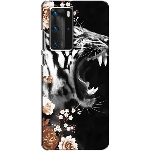 Чехол с принтом «Стильный ТИГР» для Huawei P40 Pro