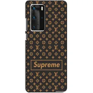 Чеохол для Huawei P40 Pro з картинкою Supreme (AlphaPrint) (Supreme LV)