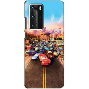 Силіконовий чохол Маквін для Huawei P40 Pro (Тачки на трасі)