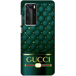 Чохли GUCCI для Хуавей П40 Про (AlphaPrint) (Текстура Гуччі)