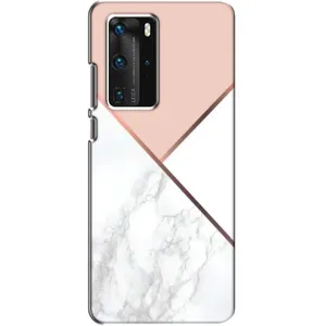 Мраморний чехол на Huawei P40 Pro (VPrint) (Тройний мрамор)