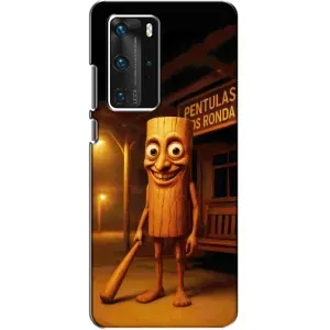 Чохол з мемом Тралалело тралала на Huawei P40 Pro (Тунг тунг сахур)