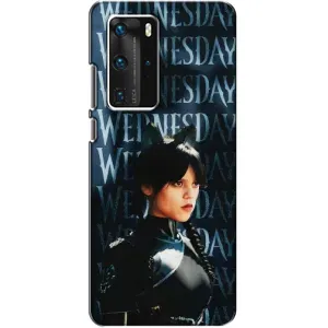Чохли Венсдей на Huawei P40 Pro Уенсдей (AlphaPrint) (Венздей кішка)