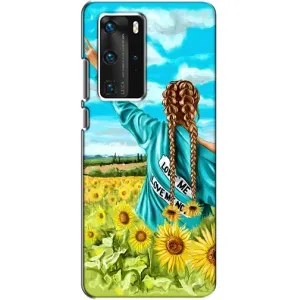 Чохол для Патріота України Huawei P40 Pro - (AlphaPrint) (Україночка)