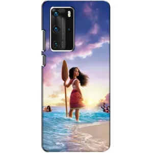 Чохол з мультфільмом Ваяна Huawei P40 Pro (Моана з веслом)