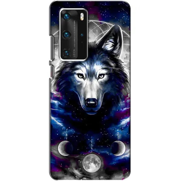 Чохол з принтом «Вовк» для Huawei P40 Pro Чохол з принтом «Вовк» для Huawei P40 Pro