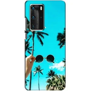 Силіконовий чохол з КАРТИНКАМИ літо для Huawei P40 Pro (AlphaPrint) (Погляд літо)
