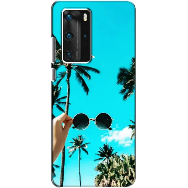 Чехол с принтом «Взгляд лето» для Huawei P40 Pro