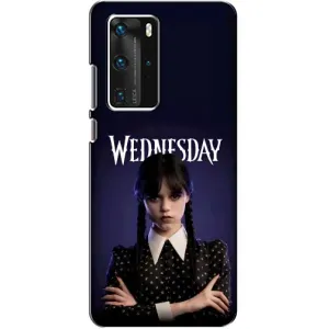 Силиконовый чехол с картинкой для Huawei P40 Pro (Wednesday)