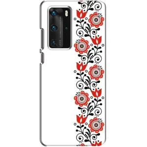 Чохол для Патріота України Huawei P40 Pro - (AlphaPrint) (Яскрава вишиванка)