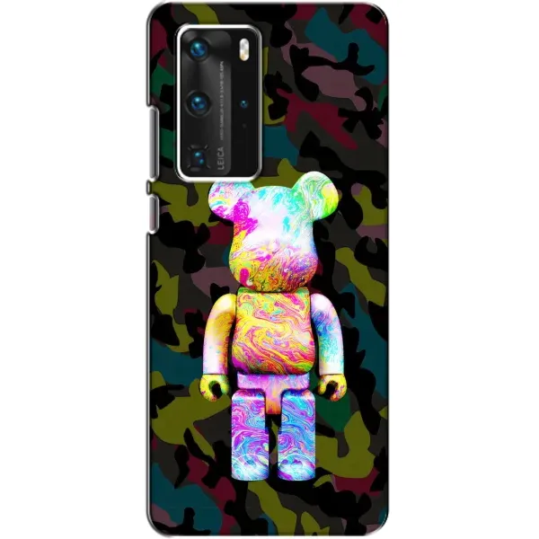 Чехол с принтом «Яркий Bearbrick» для Huawei P40 Pro