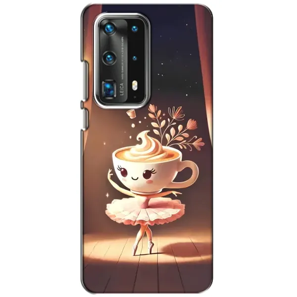 Чехол с принтом «Балерина капучина» для Huawei P40