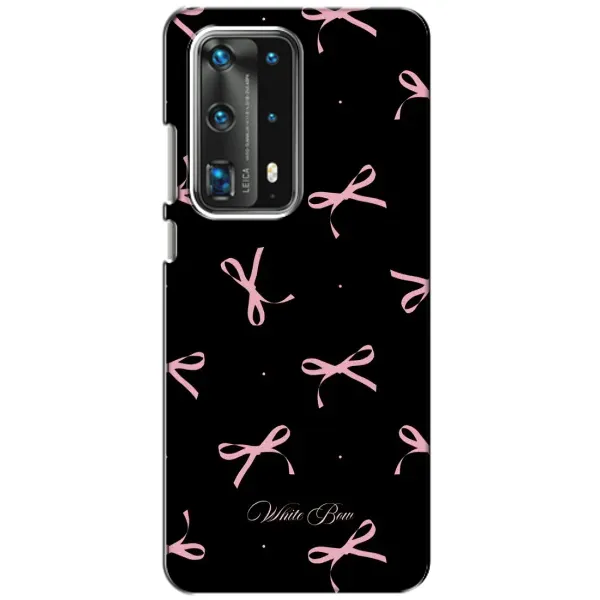 Чехол с принтом «Банты на черном» для Huawei P40