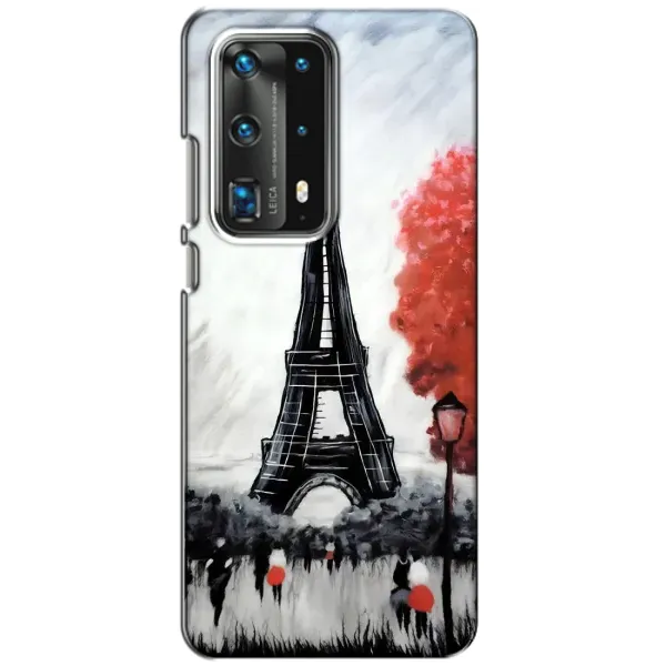 Чехол с принтом «Башня в Париже» для Huawei P40