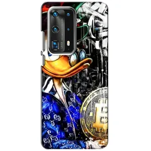 Чехлы для Хуавей П40 - Scrooge MagDag (PREMIUMPrint) (Биткойн Скрудж)