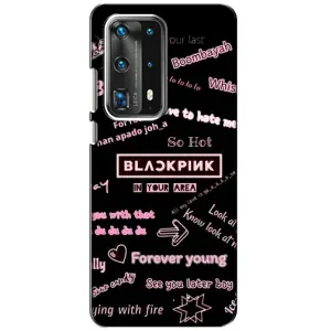 Чехол с музыкальной группой для Huawei P40 (BLACKPINK)