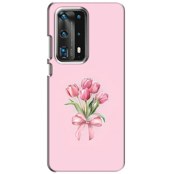 Чехол с принтом «Букет цветов» для Huawei P40