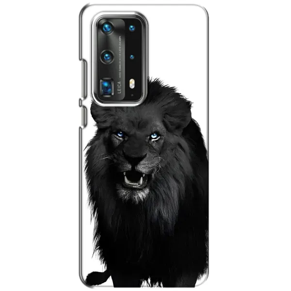 Чохол з принтом «Чорний ЛЕВ» для Huawei P40