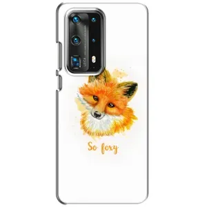 Чехлы с картинкой Лисички для Huawei P40 (VPrint) (Девочка Лиса)