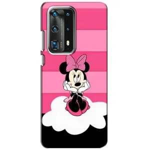 Эксклюзивный чехол для Huawei P40 (AlphaPrint - Мультяшные) (Девочка Maus)