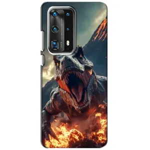 Чехол с принтом «Огненный динозавр» для Huawei P40