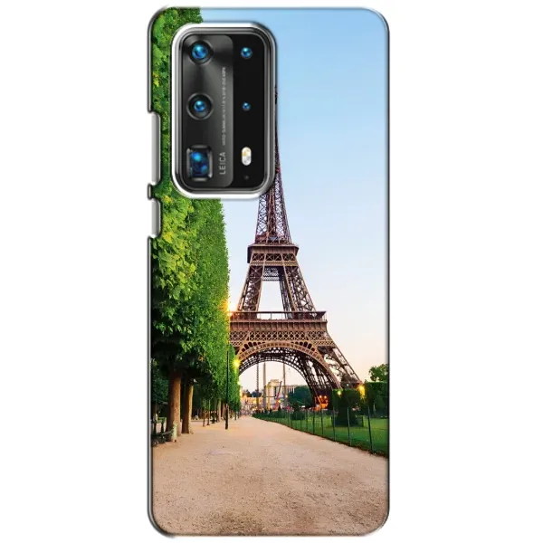 Чехол с принтом «Дорога в Париж» для Huawei P40