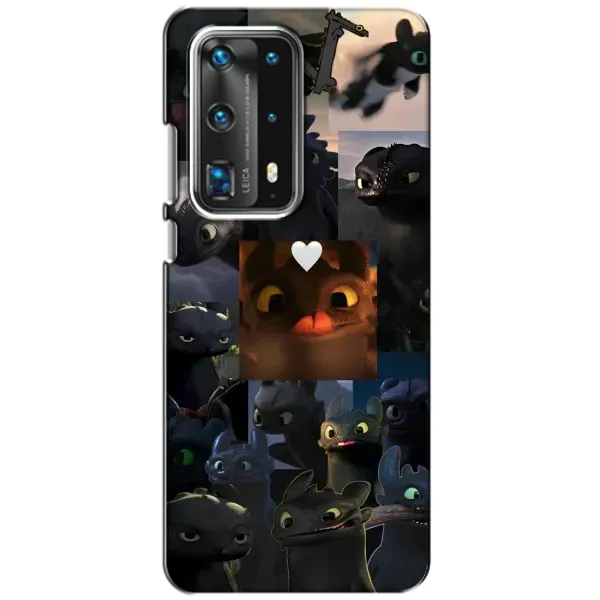 Чехол с принтом «Дракон коллаж» для Huawei P40