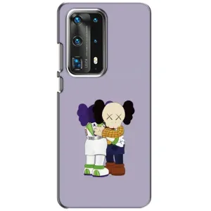 Чехлы для Huawei P40 - Bearbrick Louis Vuitton (PREMIUMPrint) (Дружба Беарбрик)