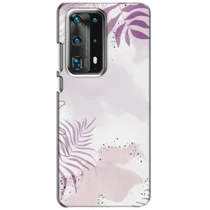 Чохол з принтом «Фіолетове листя» для Huawei P40