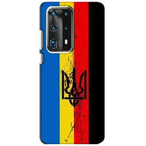 Украинские Чехлы для Huawei P40 с картинкой УПА (AlphaPrint) (Флаг УПА)
